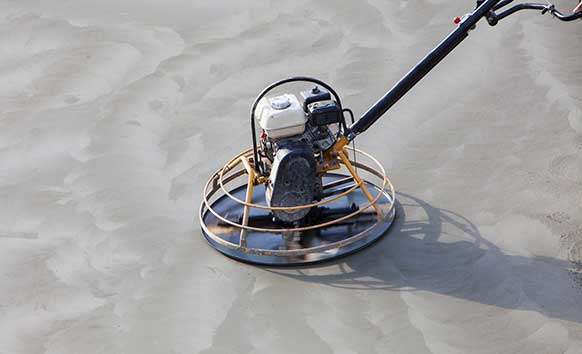 Polished Concrete Machine in Action Auckland